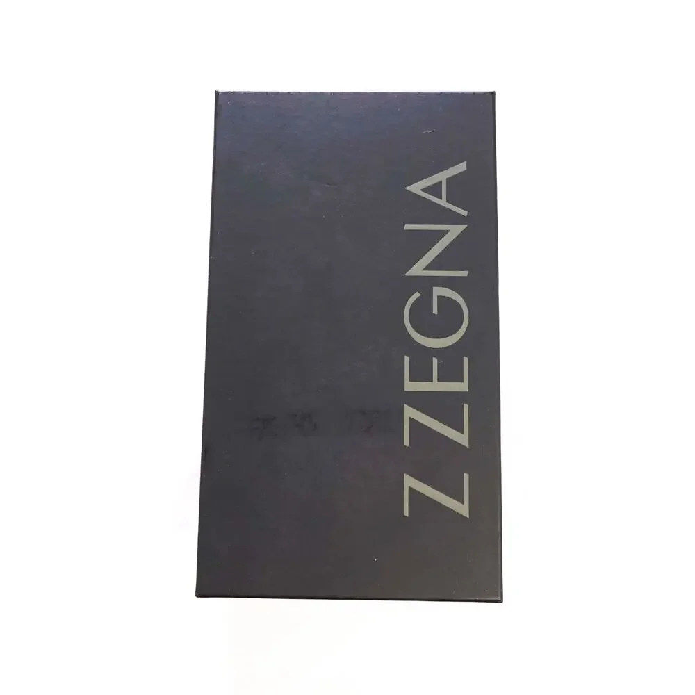 $650 Z ZEGNA - Black Leather Derby - US 9.5 (8.5UK)